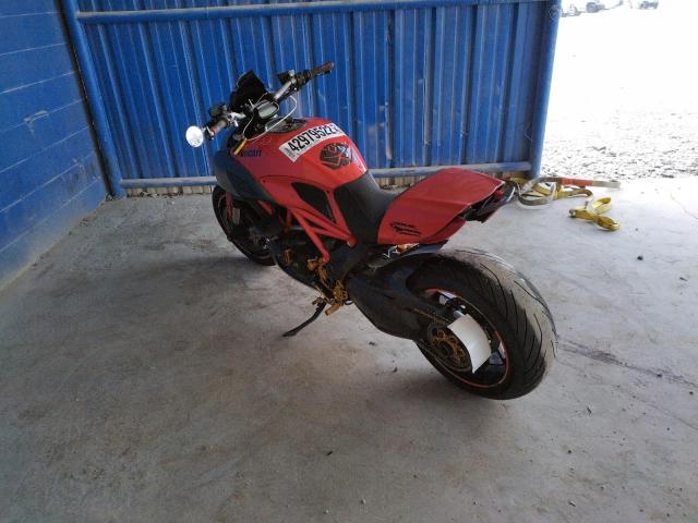 2012 DUCATI DIAVEL ZDM13BLW6CB010231