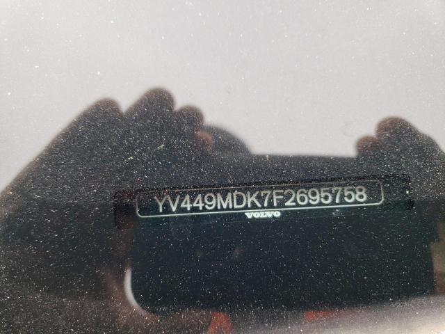 2015 VOLVO XC60 T6 PR YV449MDK7F2695758