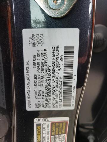 2019 ACURA RDX 5J8TC2H3XKL024016