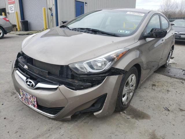 2016 HYUNDAI ELANTRA SE 5NPDH4AE8GH683543