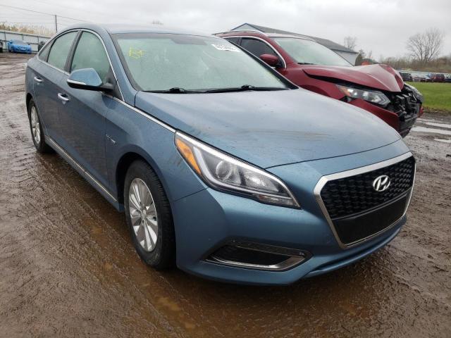 Salvage cars for sale from Copart Columbia Station, OH: 2016 Hyundai Sonata Hybrid