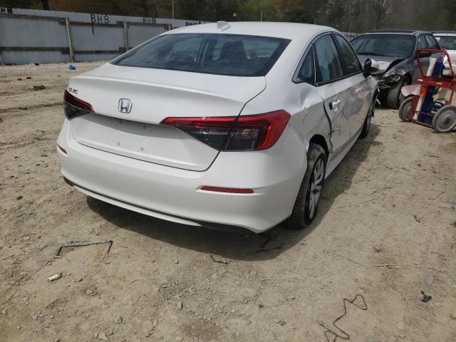 2022 HONDA CIVIC LX 2HGFE2F23NH510007