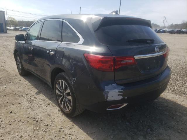 2016 ACURA MDX TECHNO 5FRYD4H40GB026971