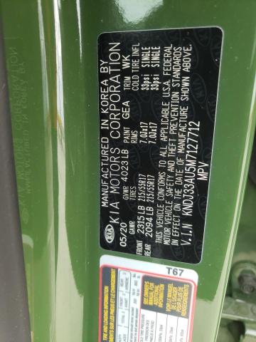2021 KIA SOUL EX KNDJ33AU5M7127712
