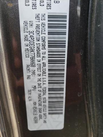 2019 DODGE JOURNEY GT 3C4PDDEG0KT780068