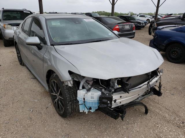 Salvage cars for sale from Copart Temple, TX: 2021 Toyota Camry SE