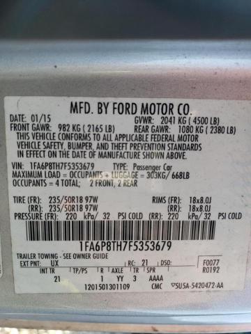2015 FORD MUSTANG 1FA6P8TH7F5353679