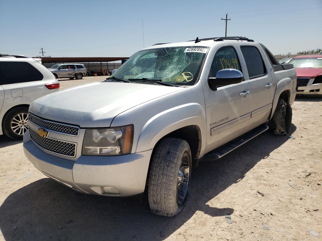 3GNTKFE71CG210369 2012 Chevrolet Avalanche Lt