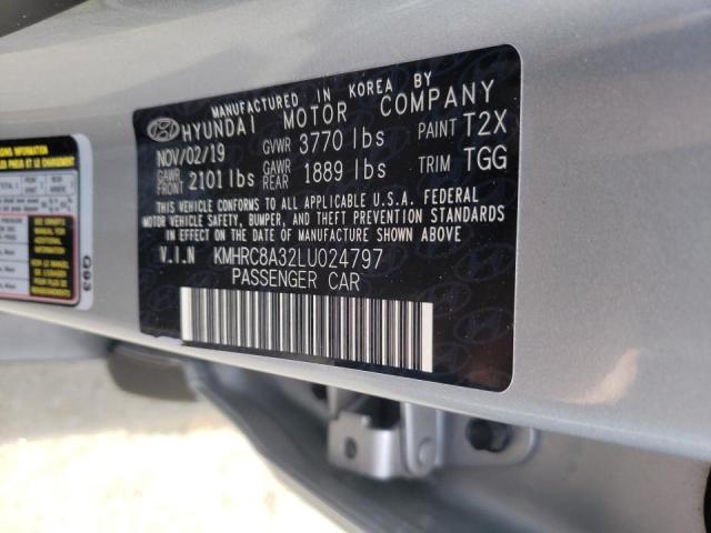 2020 HYUNDAI VENUE SEL KMHRC8A32LU024797