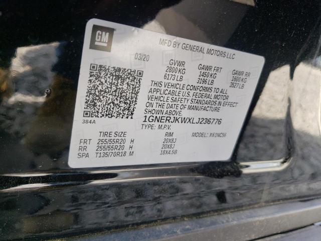 2020 CHEVROLET TRAVERSE R 1GNERJKWXLJ236776