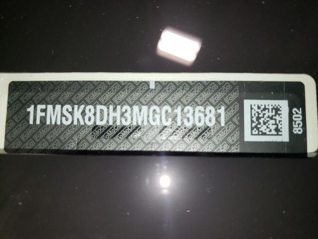 2021 FORD EXPLORER X 1FMSK8DH3MGC13681
