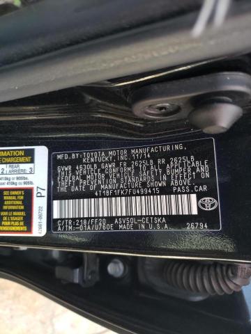 2015 TOYOTA CAMRY LE 4T1BF1FK7FU499415