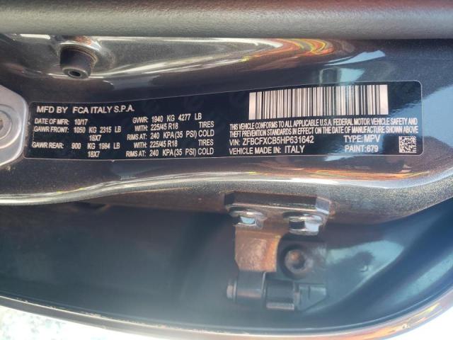 2017 FIAT 500X TREKK ZFBCFXCB5HP631642