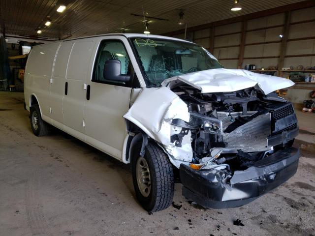 Salvage cars for sale from Copart Columbia Station, OH: 2021 Chevrolet Express G2