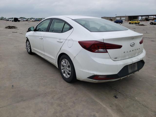 2019 HYUNDAI ELANTRA SE 5NPD74LF0KH489493