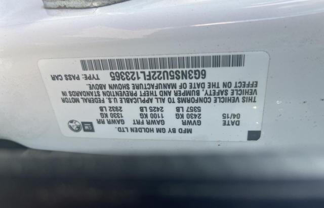 2015 CHEVROLET CAPRICE PO 6G3NS5U22FL123365