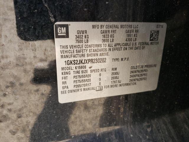 2015 GMC YUKON XL D 1GKS2JKJXFR230202