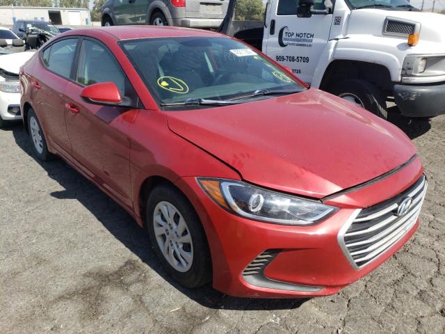 5NPD74LF6HH191801 Hyundai Elantra Se 2017