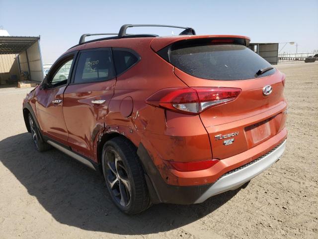 2017 HYUNDAI TUCSON LIM KM8J3CA25HU295769