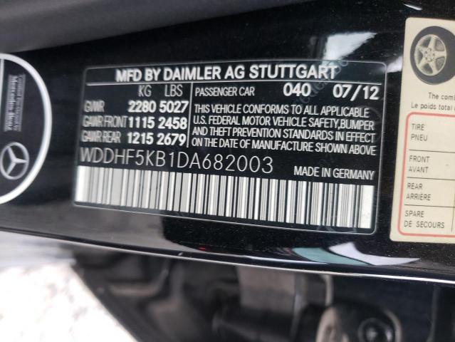 WDDHF5KB1DA682003 Mercedes-Benz E 350 2013. Фото: 9