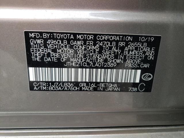 2020 LEXUS GS 350 F-S JTHEZ1CL7LA012389