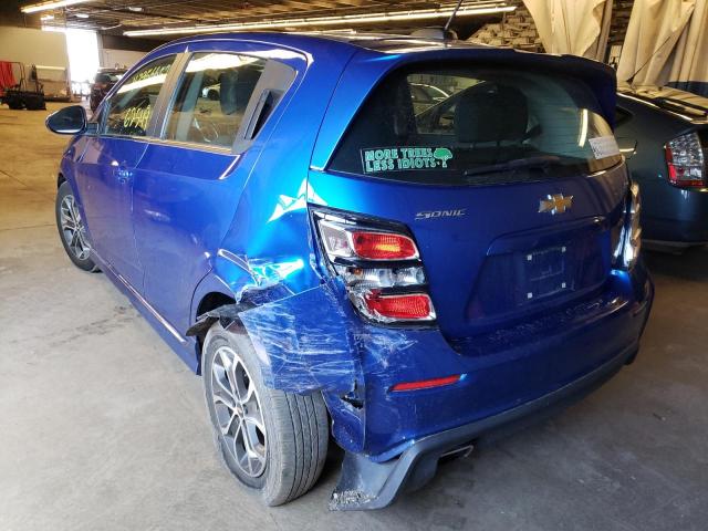 2017 CHEVROLET SONIC LT 1G1JD6SH2H4126405