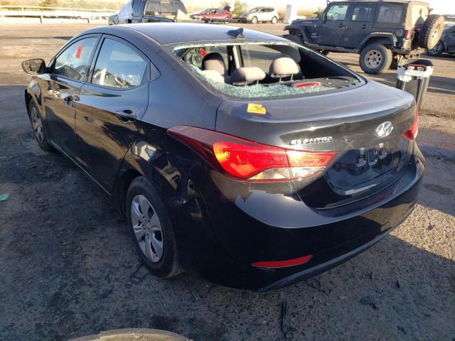 2016 HYUNDAI ELANTRA SE 5NPDH4AEXGH751728
