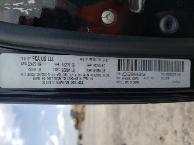 2017 DODGE CHALLENGER 2C3CDZBT0HH658359