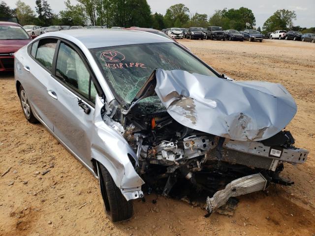 Salvage cars for sale from Copart China Grove, NC: 2018 Chevrolet Cruze LS