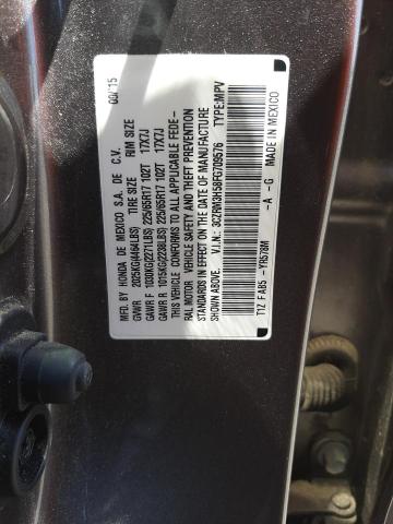 2015 HONDA CR-V EX 3CZRM3H58FG709576