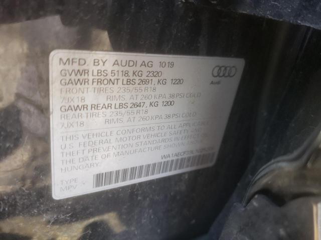2020 AUDI Q3 PREMIUM WA1AECF39L1025206