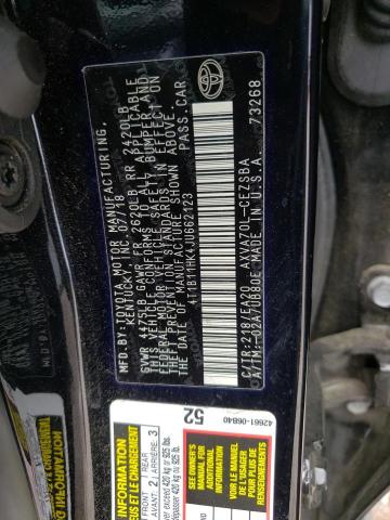 2018 TOYOTA CAMRY L 4T1B11HK4JU662123