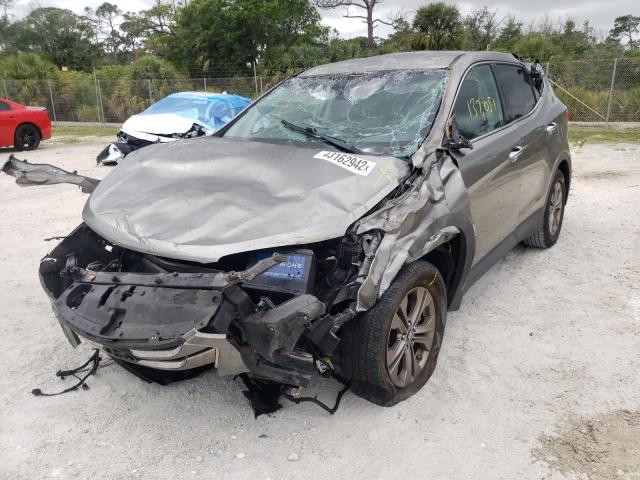 5XYZT3LB3EG163711 Hyundai Santa Fe S 2014. Фото: 1