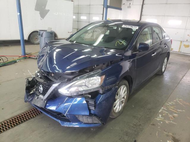 3N1AB7AP8KY431863 Nissan Sentra S 2019. Фото: 1