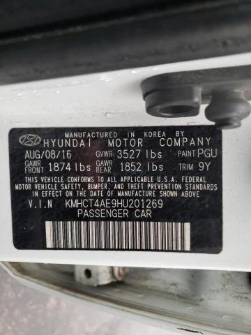 2017 HYUNDAI ACCENT SE KMHCT4AE9HU201269