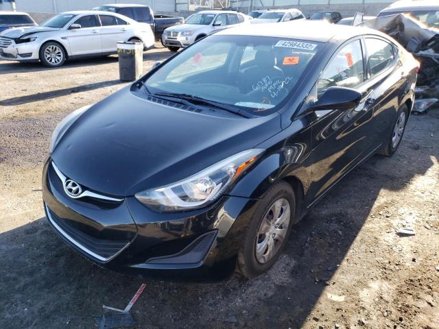 2016 HYUNDAI ELANTRA SE 5NPDH4AEXGH751728
