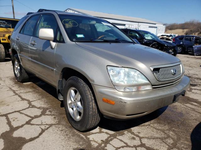 Salvage cars for sale from Copart Chicago Heights, IL: 2002 Lexus RX 300