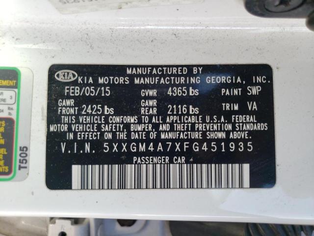 2015 KIA OPTIMA LX 5XXGM4A7XFG451935