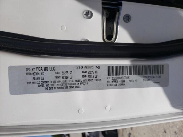 2019 DODGE CHARGER SX 2C3CDXBG0KH661051