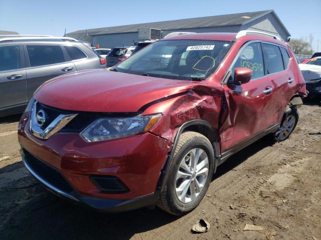 2016 NISSAN ROGUE S KNMAT2MV0GP592854