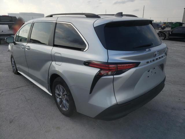 2021 TOYOTA SIENNA LE 5TDKRKEC3MS027161