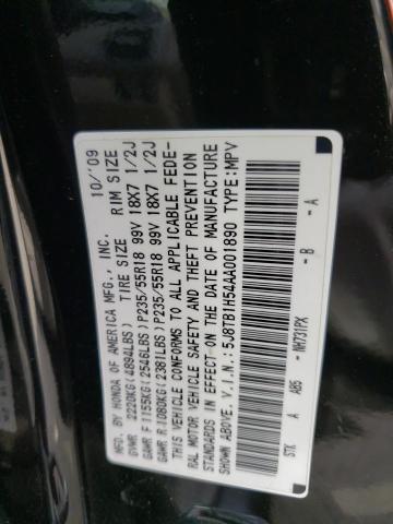 5J8TB1H54AA001890 Acura Rdx Techno 2010. Фото: 9