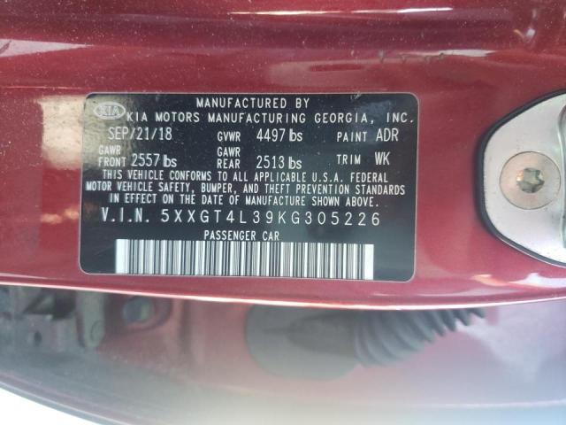 2019 KIA OPTIMA LX 5XXGT4L39KG305226