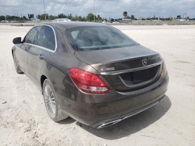 2015 MERCEDES-BENZ C 300 4MAT 55SWF4KB8FU027194