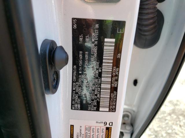 2015 LEXUS GX 460 JTJBM7FX4F5118667