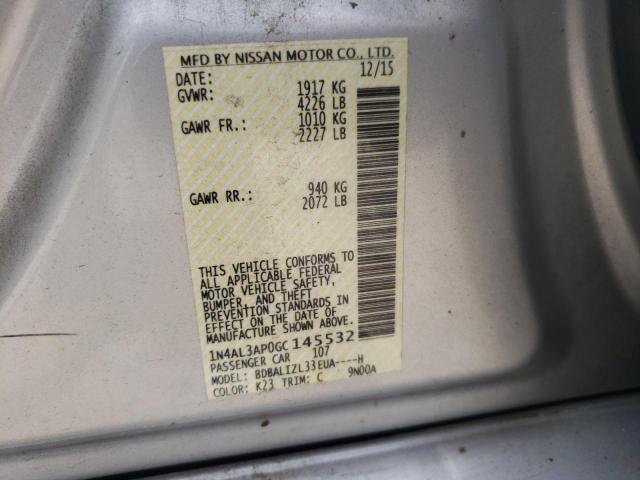 2016 NISSAN ALTIMA 2.5 1N4AL3AP0GC145532
