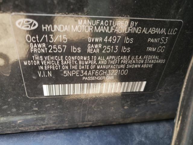 2016 HYUNDAI SONATA SPO 5NPE34AF6GH322100