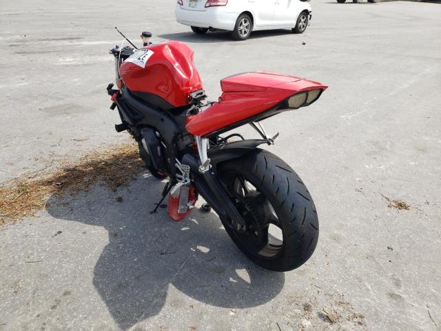 2007 YAMAHA YZFR6 S JYARJ06E17A033161