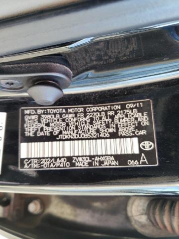 JTDKN3DU0B5321406 Toyota Prius 2011. Фото: 9