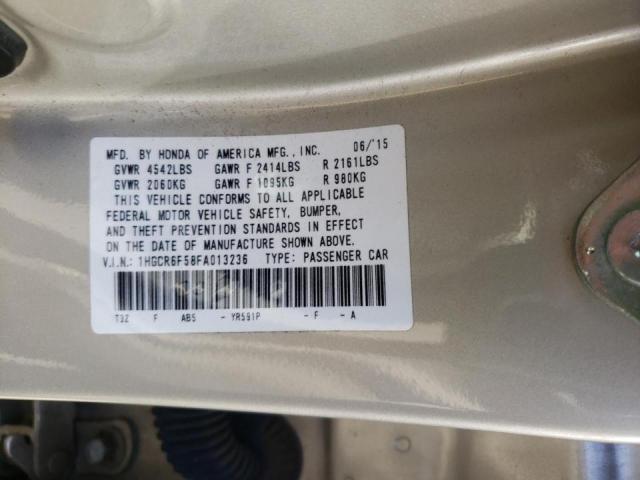2015 HONDA ACCORD HYB 1HGCR6F58FA013236